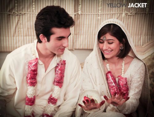 Syra Yousuf and Shehroz Wedding Pictures  Husband  Age - 80