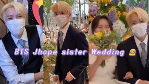Jhope Pics  Sister  Wedding  BTS  Biography  Wiki - 6