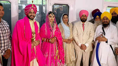 channi son marriage