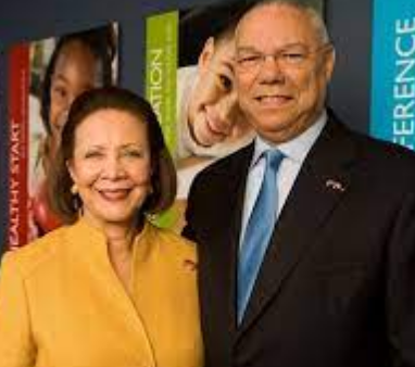 colin powell family pictures