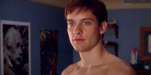 tobey maguire shirtless 2