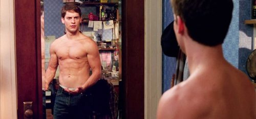 tobey maguire shirtless