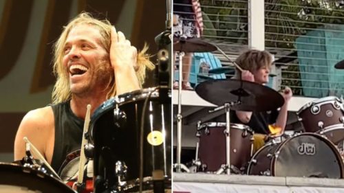 Taylor Hawkins Pics  Son Playing Drums  Wiki  Biography - 25